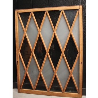 ダイアカットの市松ガラス窓 2枚1組　GD1137 