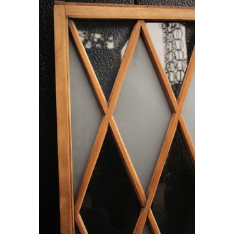 ダイアカットの市松ガラス窓 2枚1組　GD1137 