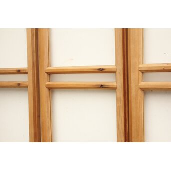 小型ガラス欄間 4枚1組　R2260 