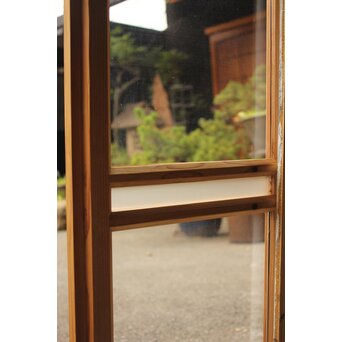小型ガラス欄間 4枚1組　R2260 中央のくもりガラス以外は　クリアガラス