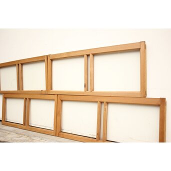 小型ガラス欄間 4枚1組　R2260