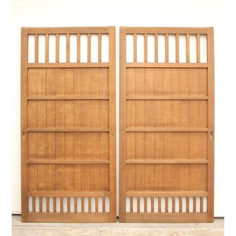 天地格子建具 2枚1組　L911 