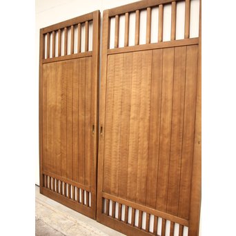 天地格子建具 2枚1組　L911 