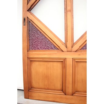 プレス紫色ガラス建具　GD1141 