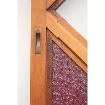 プレス紫色ガラス建具　GD1141 