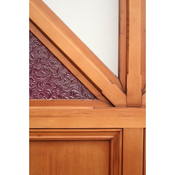 プレス紫色ガラス建具　GD1141 