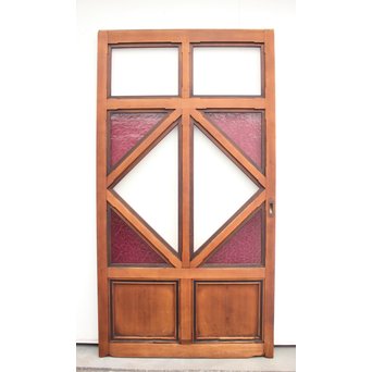 プレス紫色ガラス建具　GD1141 