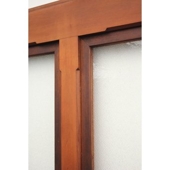 プレス紫色ガラス建具　GD1141 