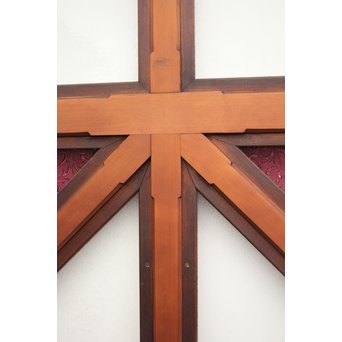 プレス紫色ガラス建具　GD1141 