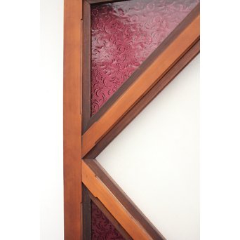 プレス紫色ガラス建具　GD1141 