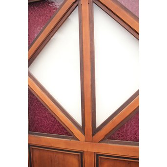 プレス紫色ガラス建具　GD1141 