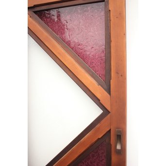 プレス紫色ガラス建具　GD1141 