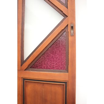 プレス紫色ガラス建具　GD1141 