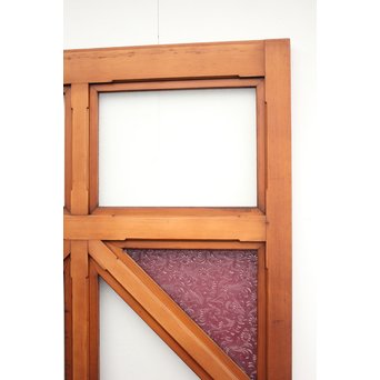 プレス紫色ガラス建具　GD1141 