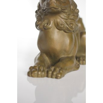 津田信夫/大寿 ブロンズ獅子　M021 