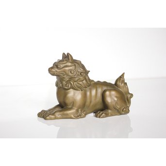 津田信夫/大寿 ブロンズ獅子　M021 