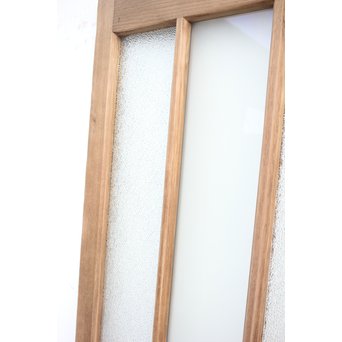 楢と欅の縞々ガラス戸　GD1146 