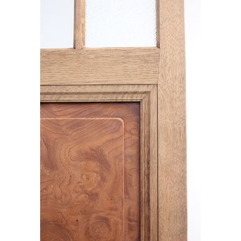 楢と欅の縞々ガラス戸　GD1146 