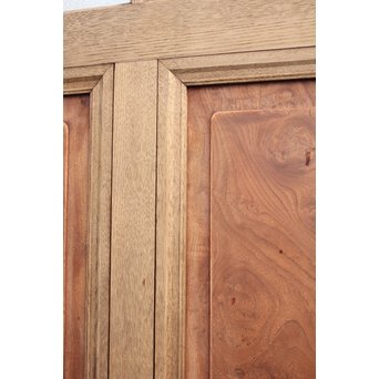 楢と欅の縞々ガラス戸　GD1146 