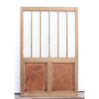 楢と欅の縞々ガラス戸　GD1146