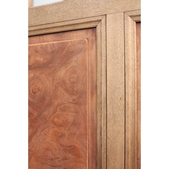 楢と欅の縞々ガラス戸　GD1146 