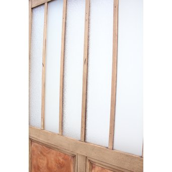 楢と欅の縞々ガラス戸　GD1146 