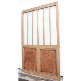 楢と欅の縞々ガラス戸　GD1146 