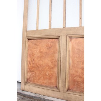 楢と欅の縞々ガラス戸　GD1146 