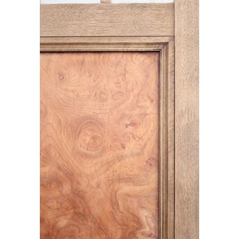 楢と欅の縞々ガラス戸　GD1146 