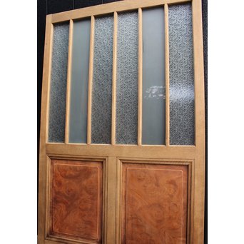 楢と欅の縞々ガラス戸　GD1146 