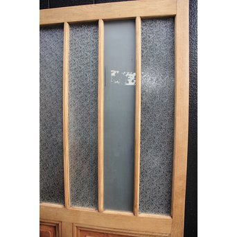 楢と欅の縞々ガラス戸　GD1146 