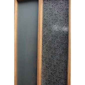 楢と欅の縞々ガラス戸　GD1146 