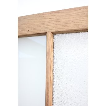 楢と欅の縞々ガラス戸　GD1146 