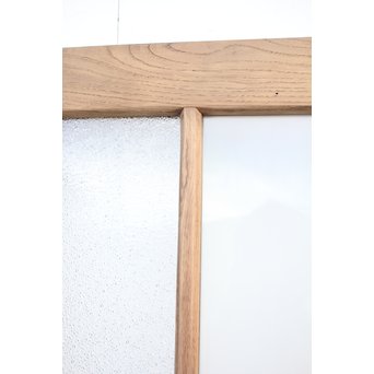 楢と欅の縞々ガラス戸　GD1146 