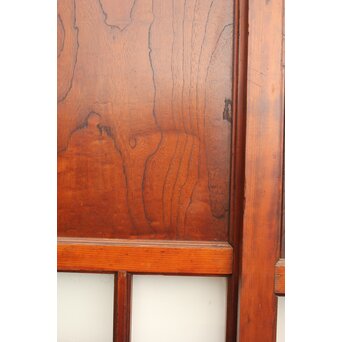 欅鏡板16分割硝子戸 4枚1組　GD1148Y 