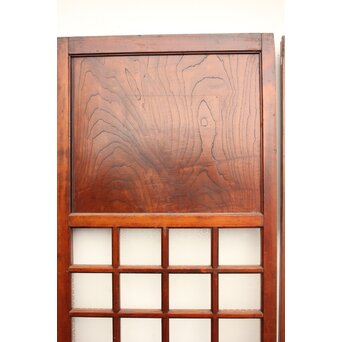 欅鏡板16分割硝子戸 4枚1組　GD1148Y 