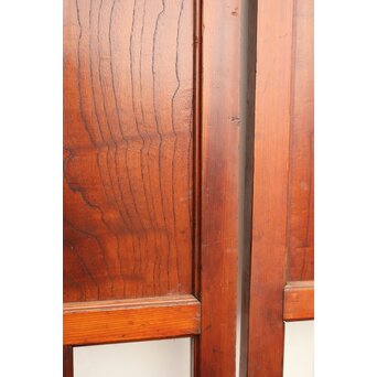 欅鏡板16分割硝子戸 4枚1組　GD1148Y 