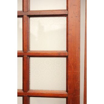 欅鏡板16分割硝子戸 4枚1組　GD1148Y 