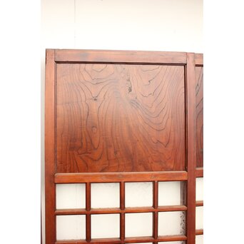 欅鏡板16分割硝子戸 4枚1組　GD1148Y 