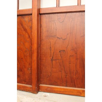 欅鏡板16分割硝子戸 4枚1組　GD1148Y 