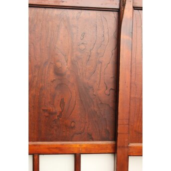 欅鏡板16分割硝子戸 4枚1組　GD1148Y 