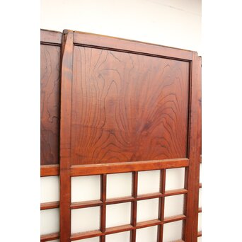 欅鏡板16分割硝子戸 4枚1組　GD1148Y 