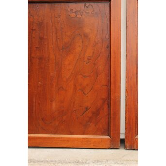 欅鏡板16分割硝子戸 4枚1組　GD1148Y 