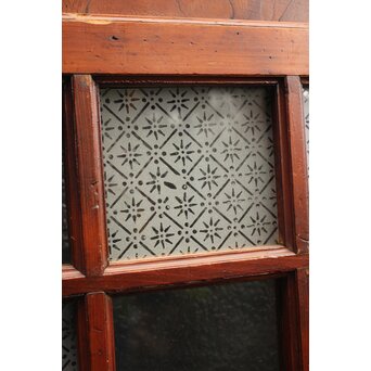 欅鏡板16分割硝子戸 4枚1組　GD1148Y 