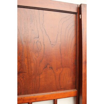 欅鏡板16分割硝子戸 4枚1組　GD1148Y 