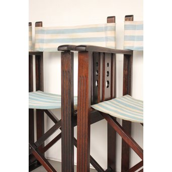 オリジナル生地 ヤマハ折り畳み式文化椅子 4脚セット  T401 