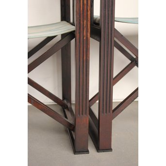 オリジナル生地 ヤマハ折り畳み式文化椅子 4脚セット  T401 