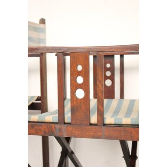 オリジナル生地 ヤマハ折り畳み式文化椅子 4脚セット  T401 