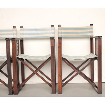 オリジナル生地 ヤマハ折り畳み式文化椅子 4脚セット  T401 