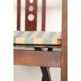 オリジナル生地 ヤマハ折り畳み式文化椅子 4脚セット  T401 